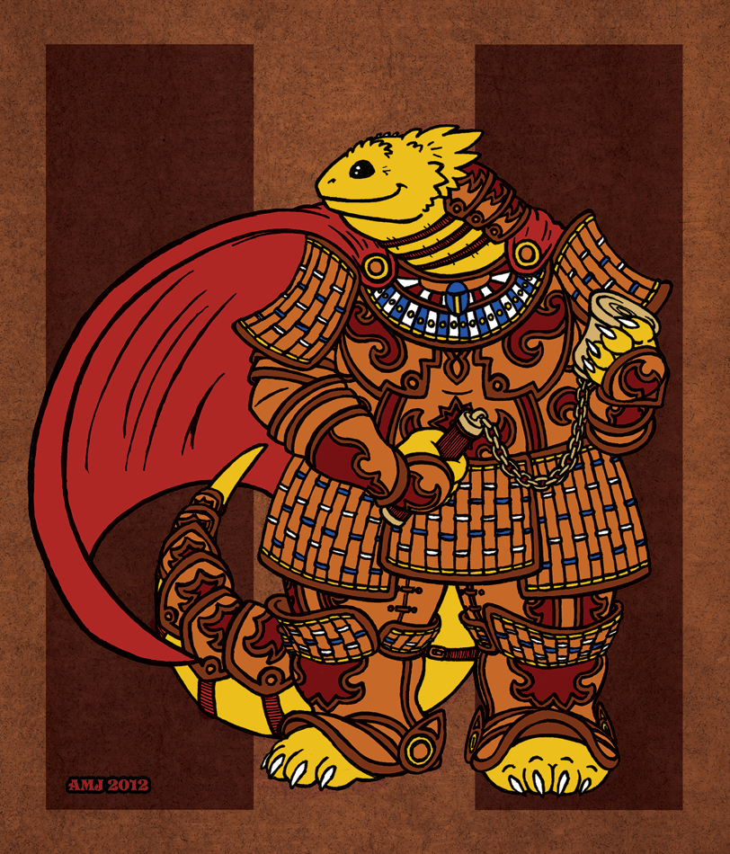 Portrait of the Artist’s Husband in Templar Regalia, by Arunasapta