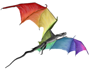 Pride Dragon, by Lendren