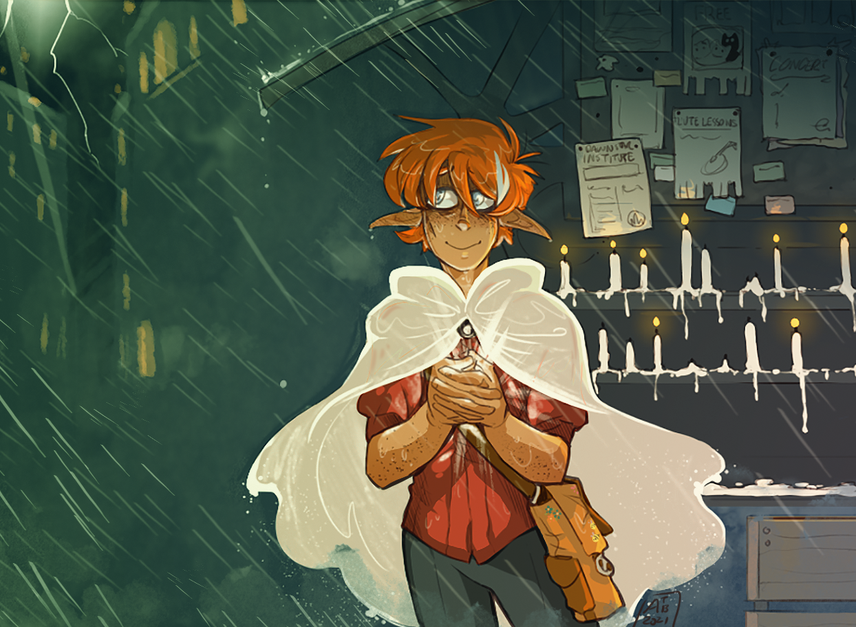 A Rainy Excursion, by Gurashi