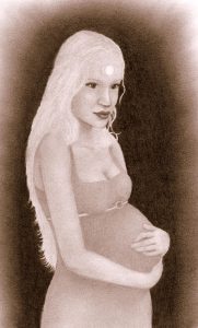Selene, by Aubrey