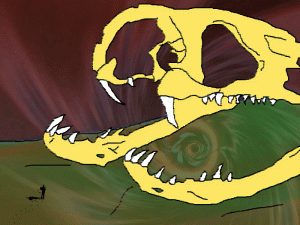 Before the Snake’s Skull, by Qojin
