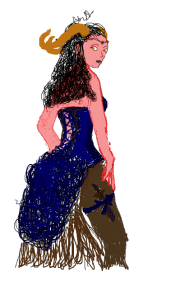 Magnagoran Viscanti in the colours of House Koicei, by Syryn
