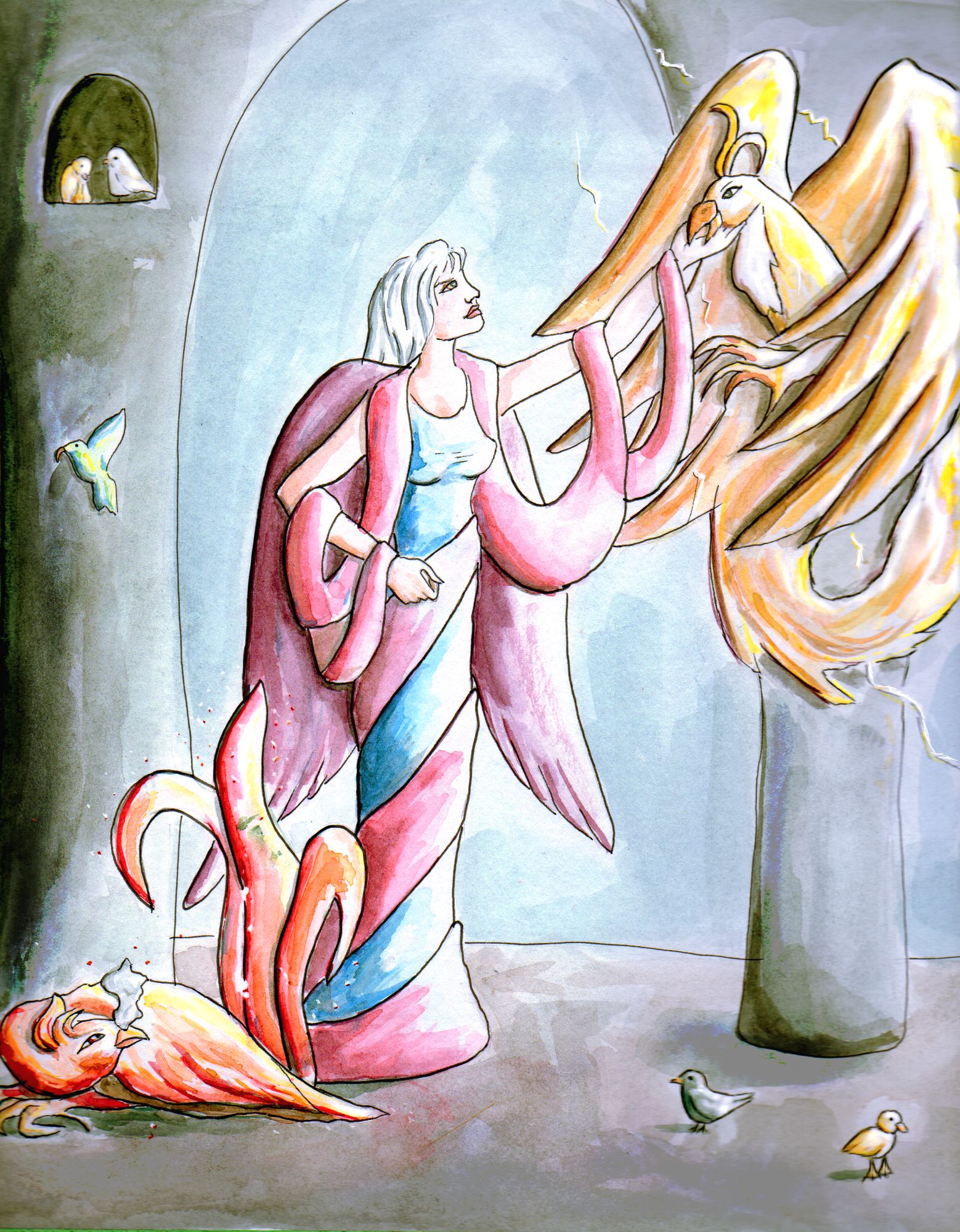 Elder Goddess Trillillial, by Fania