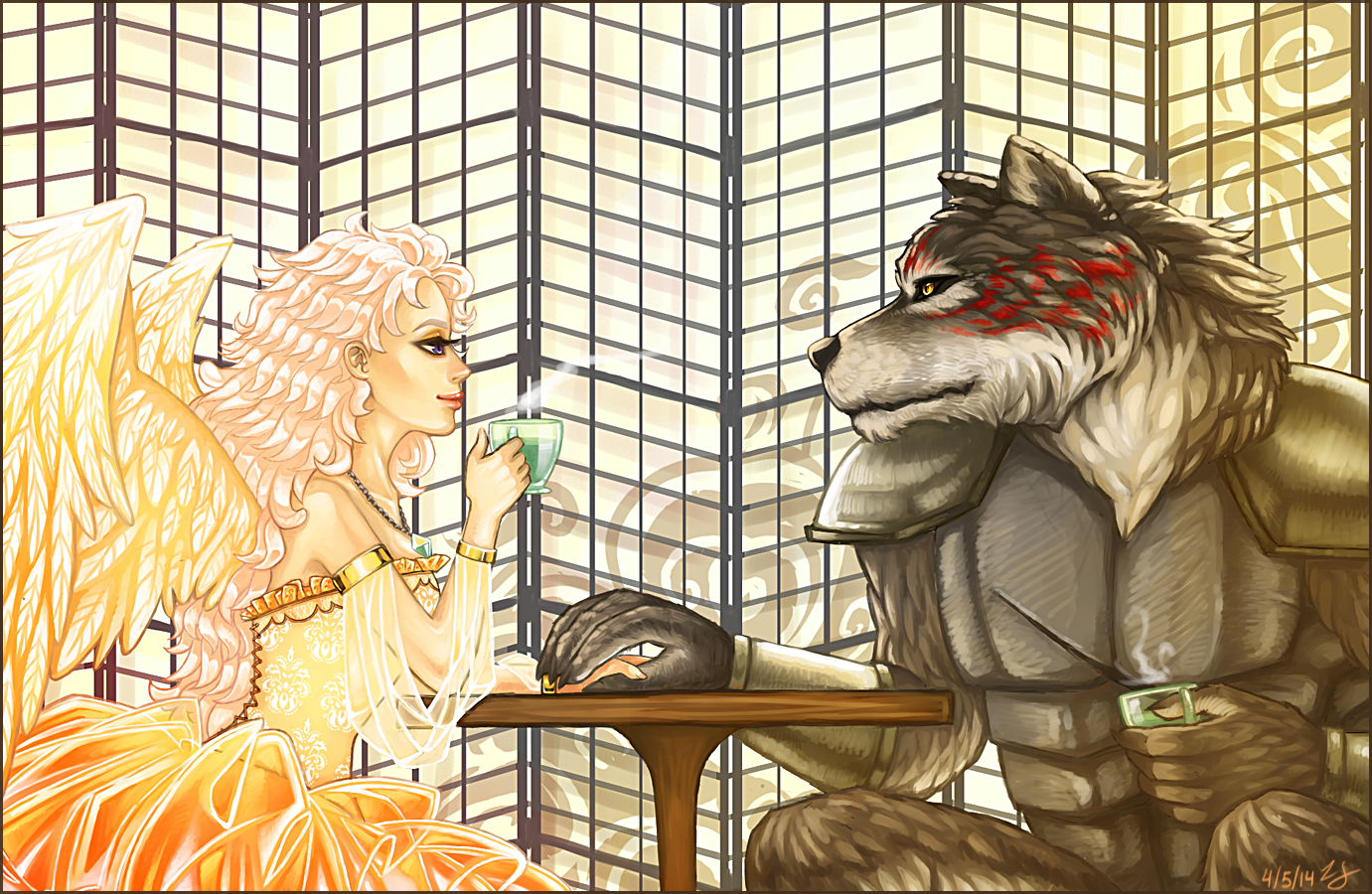 The Beauty and the Beast, by Feyrll