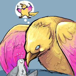Belenus finds a snack!, by Phoebus