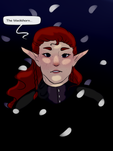 the blackthorns, by Esei