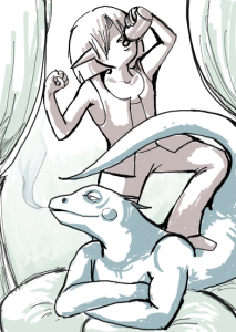 Conquering Mt. Dracnari, by Phoebus