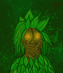 The Ancient Dryad, by Rivius