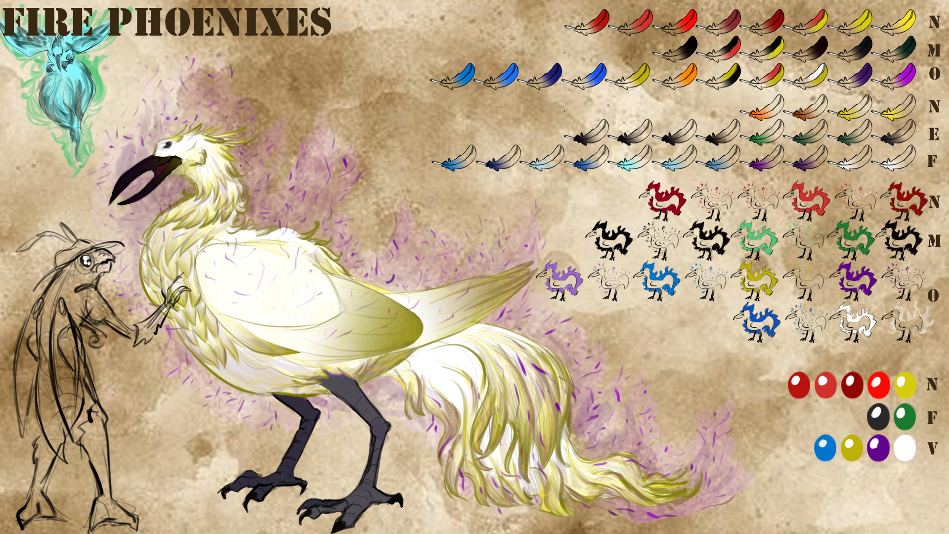 Fire Phoenix - Lusternia