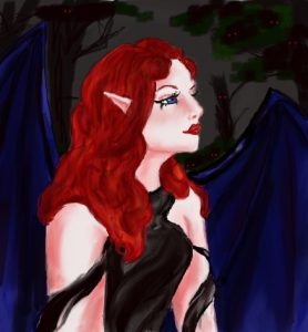 Penumbra Gia, Student of Death, by Gia