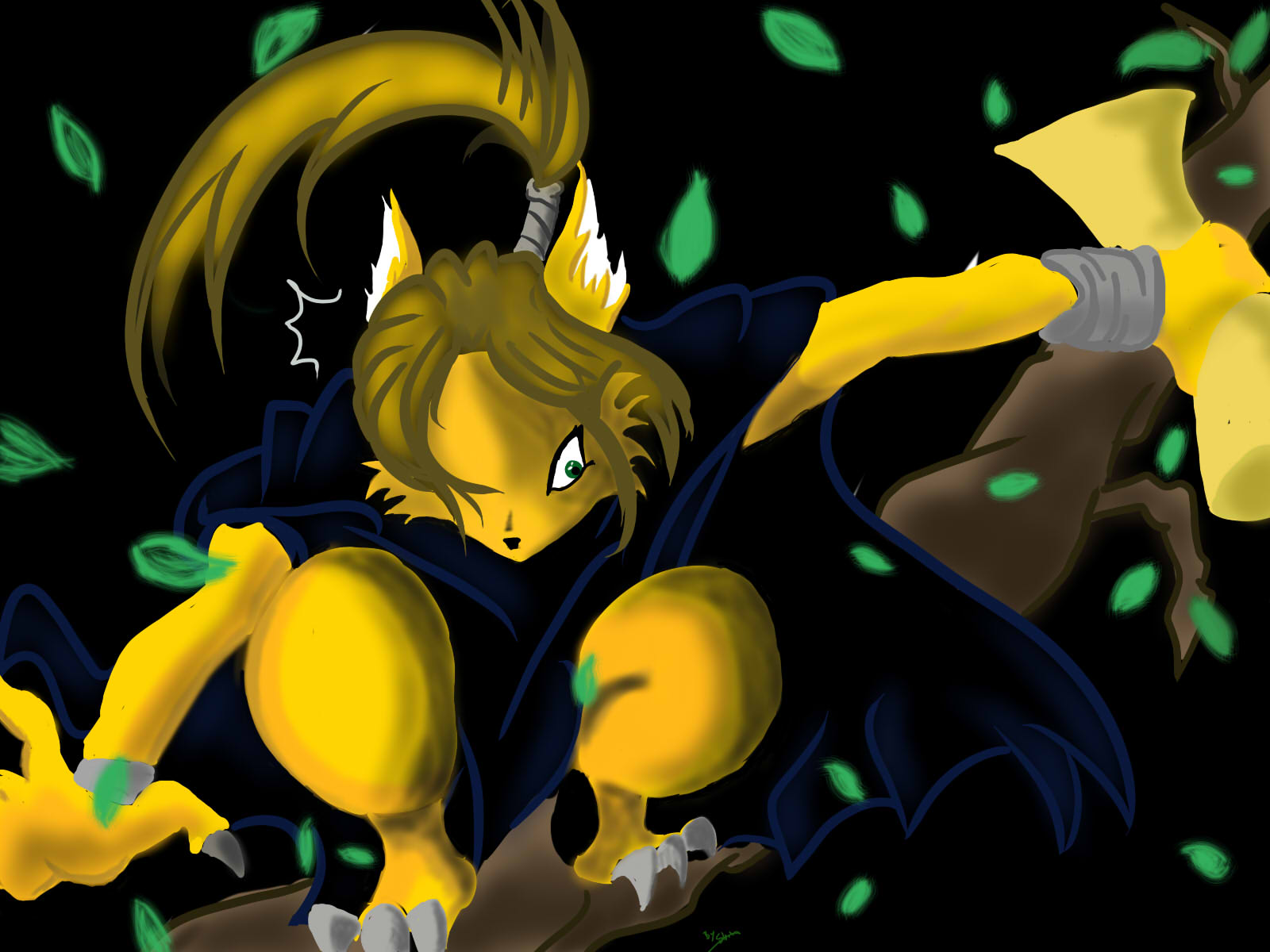 Hakai the Branch Hater Shofangi - Lusternia