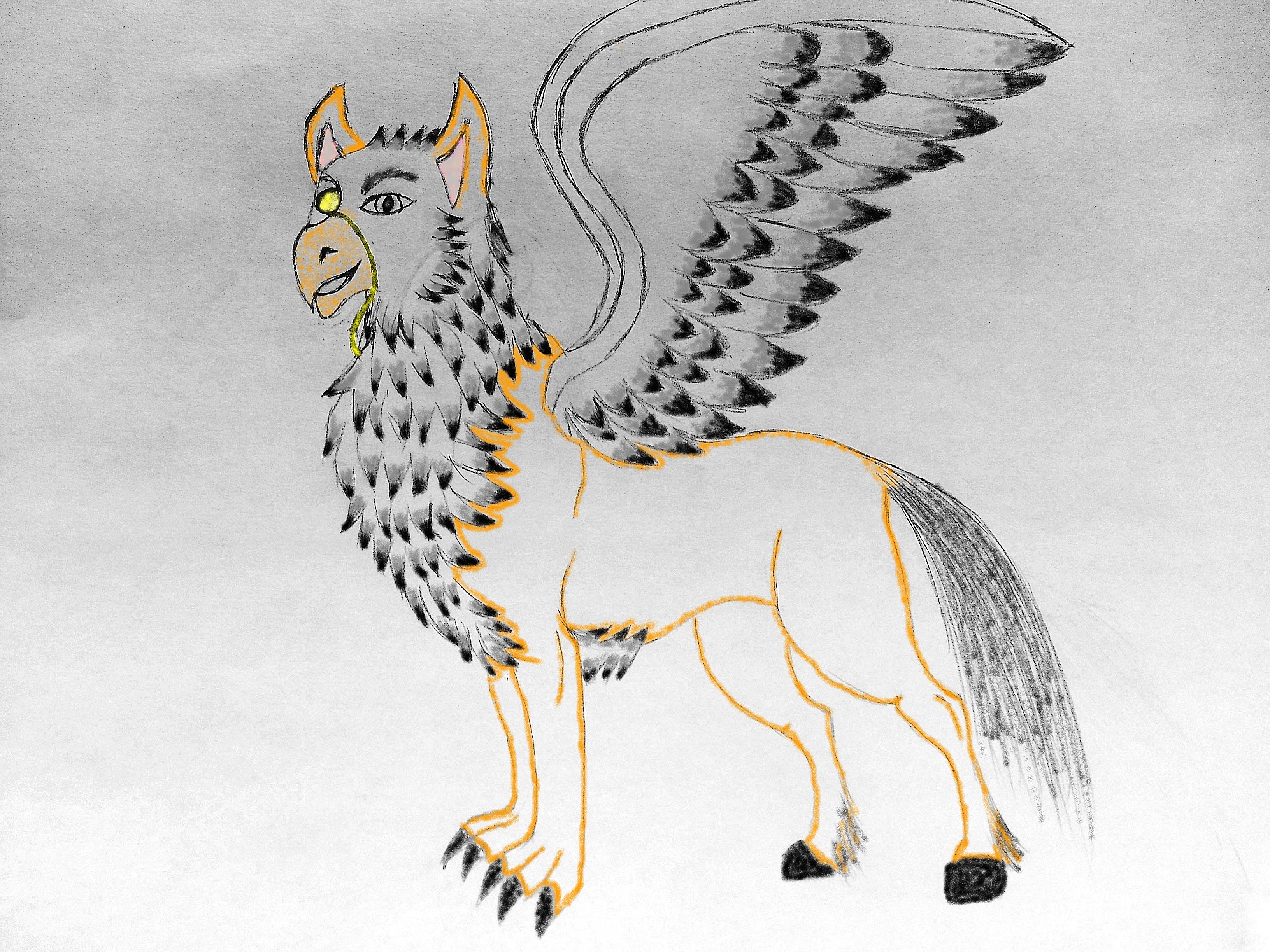 Apheliotes the Hippogriff - Lusternia