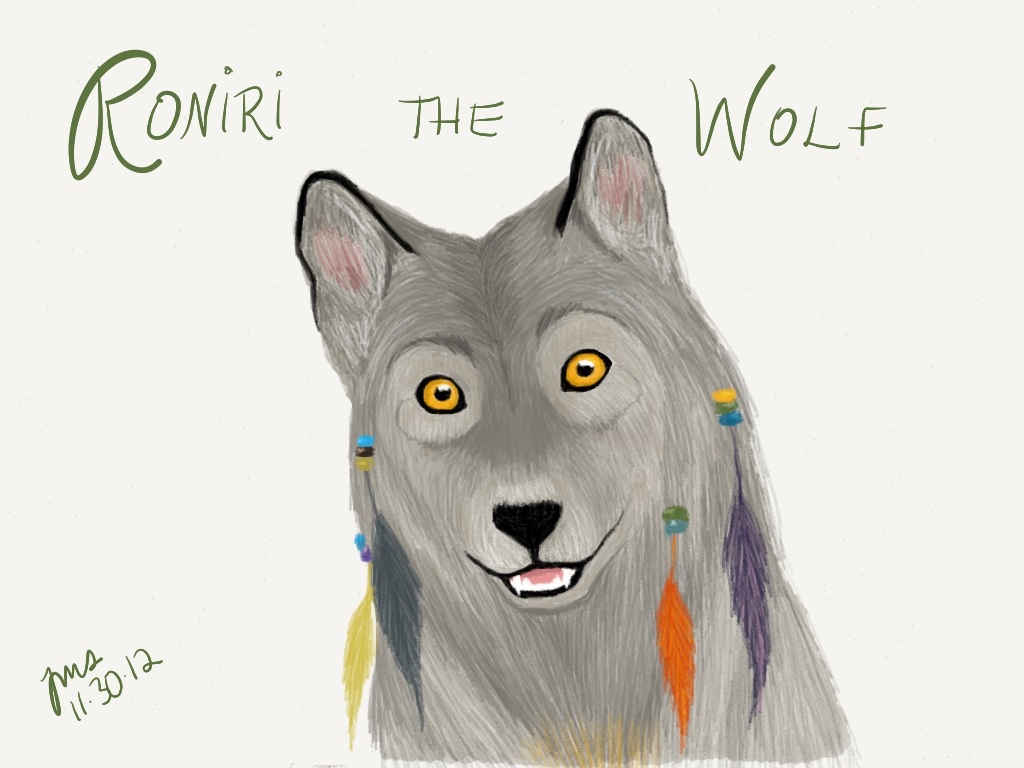Roniri the wolf - Lusternia