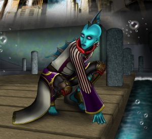 An imperial merian of the starlite city, by Arimisia