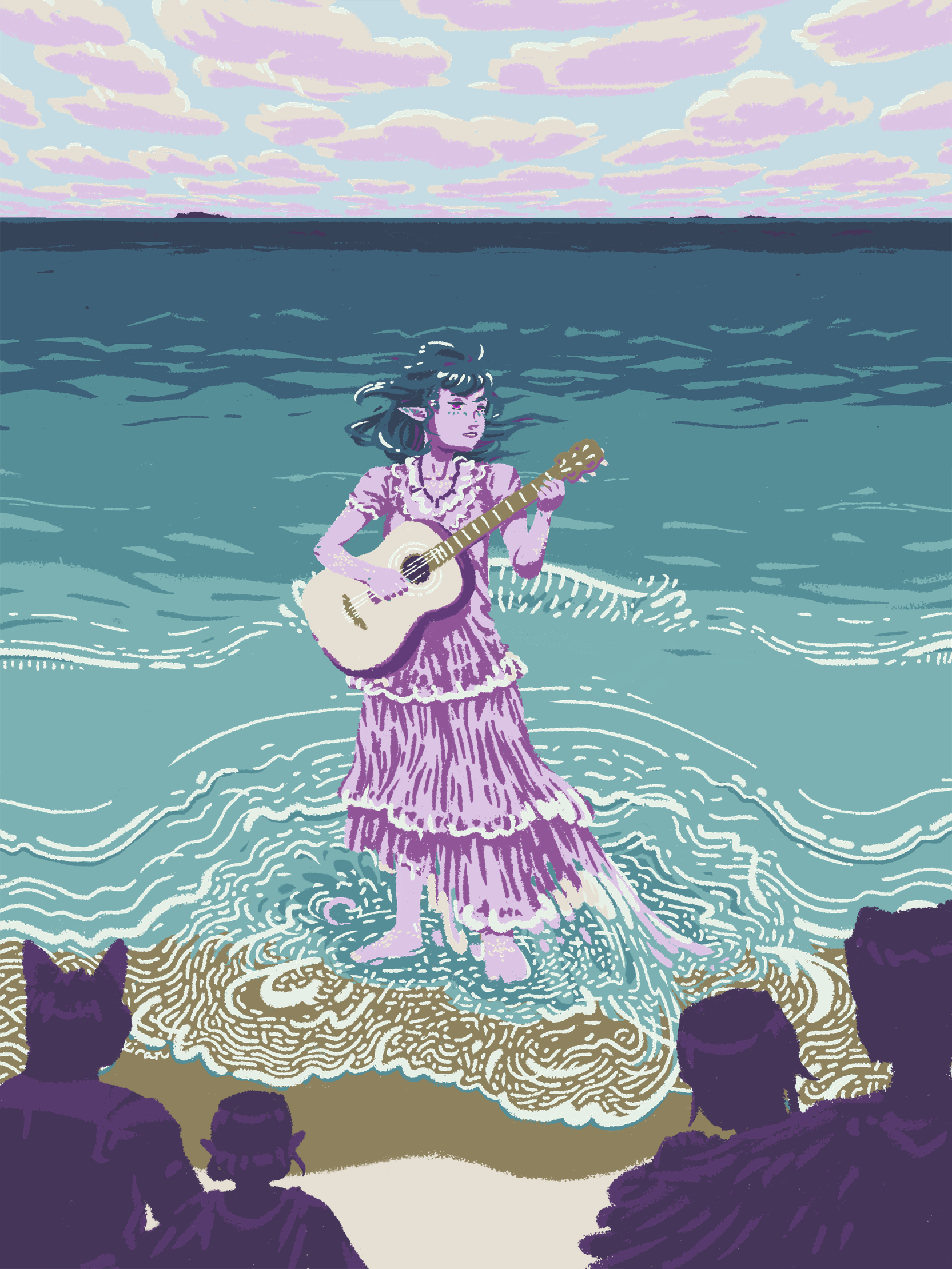 Petrichor Sings, by Xiran