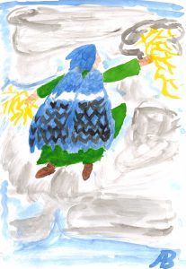 Mister Blue Sky, by Saleo