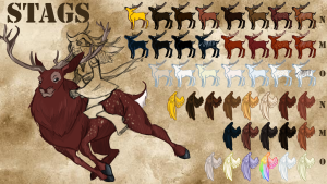 Stags, by Kyalrhin