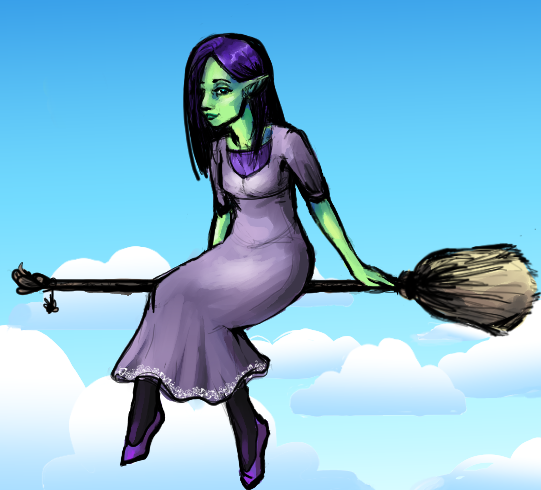 Flying Wiccan - Lusternia