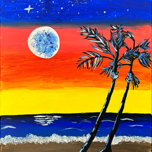 Artisanal by Zagreus depicting the weather-beaten trees upon a Rhizodan beach.